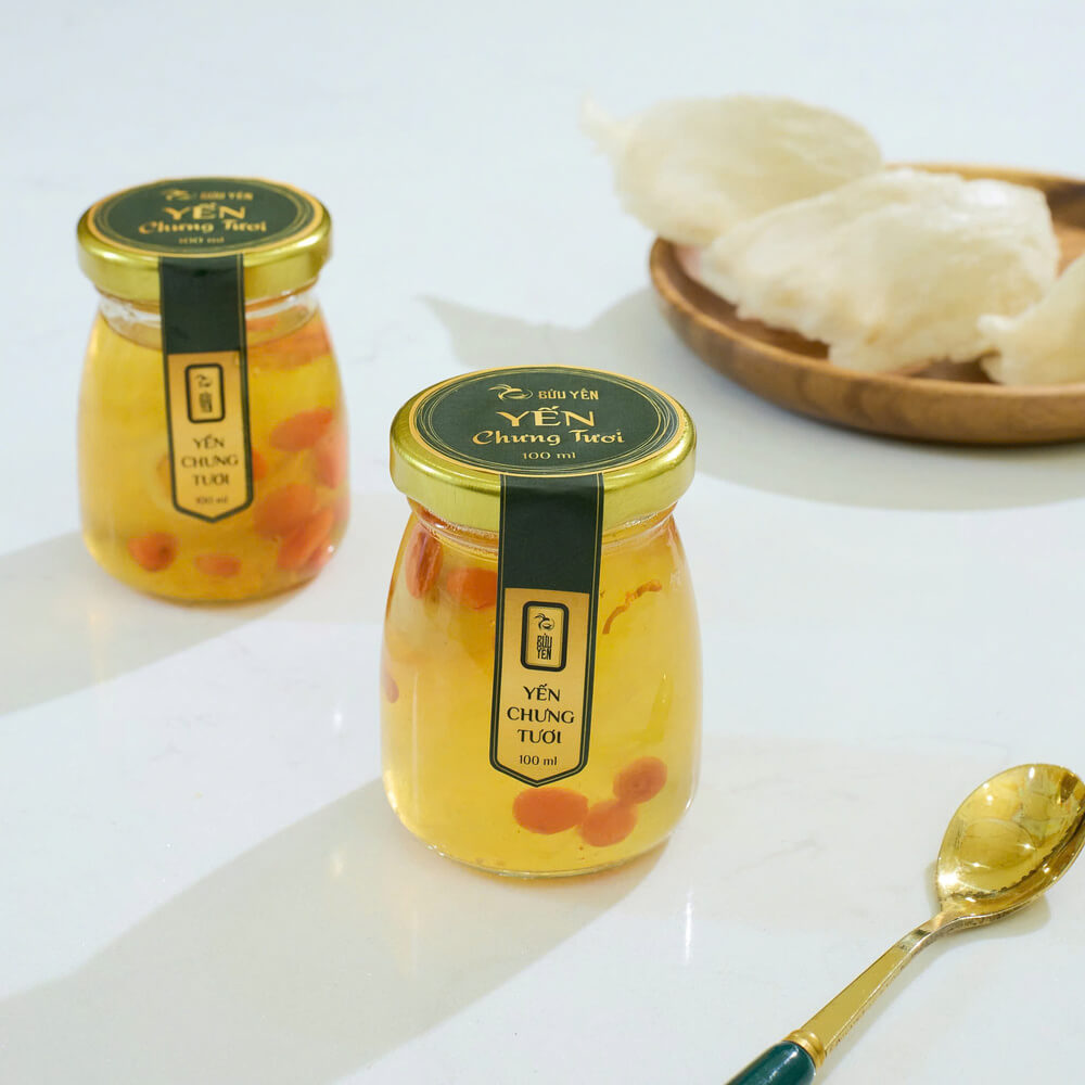 Yến Chưng Tươi – Hạt Sen – Long Nhãn